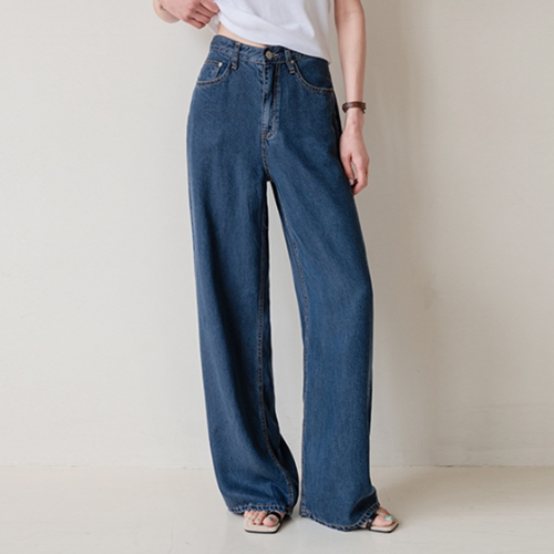 Cool Slosh Wide Denim Pants