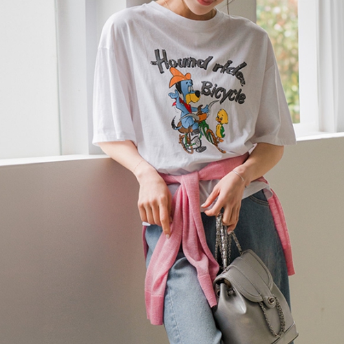 Silky printing Box Short-sleeve T-shirt