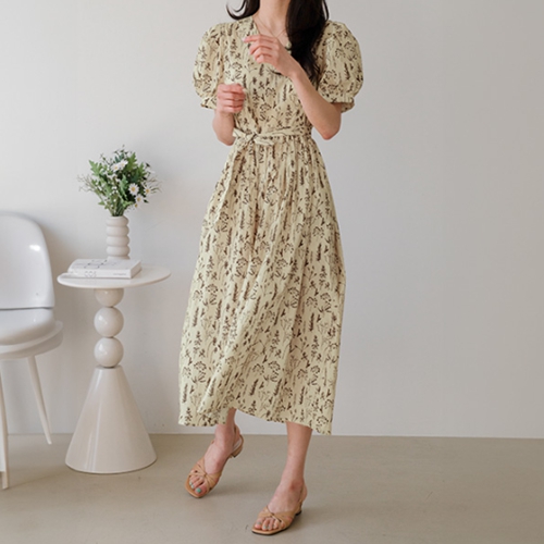 Flora String Long Dress