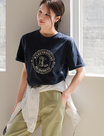 Deep Make Printing T-shirt Korea