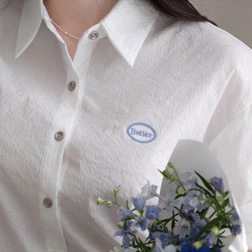 Benny Rustling Silver Button Short-sleeve Shirt