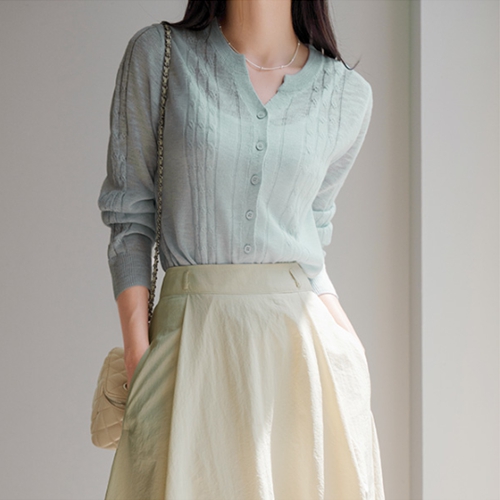 Leel Cable Cardigan