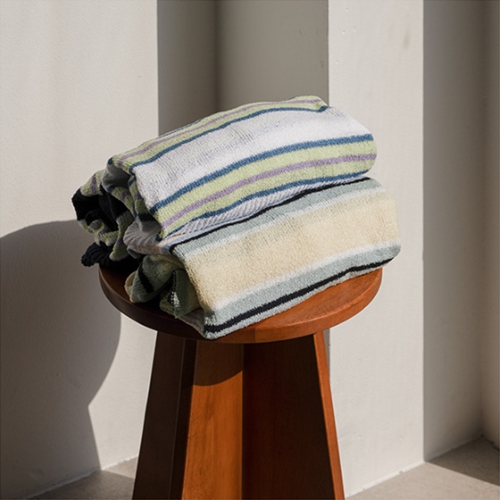 Summer Boucle horizontal Striped Knitwear