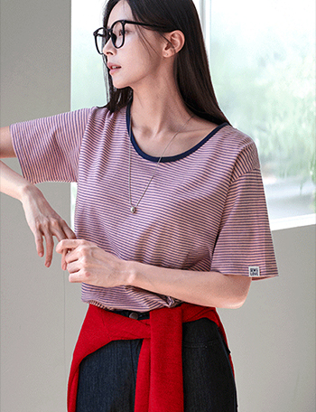 [Special Sale] Tammy Stripe T-shirt Korea
