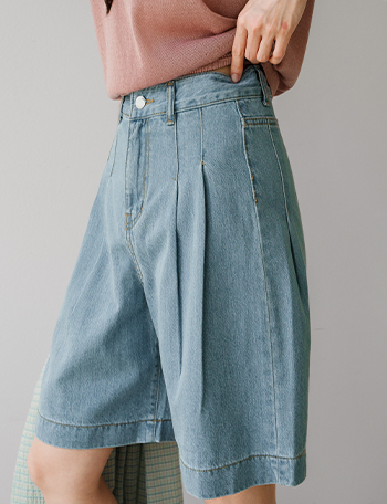 Soda Front Wrinkle Stitch Pants Korea