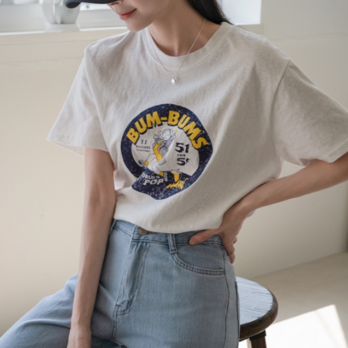 Pops Round Short-sleeve T-shirt