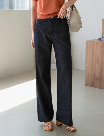 Cool Back Pocket Nonfade Pants Korea