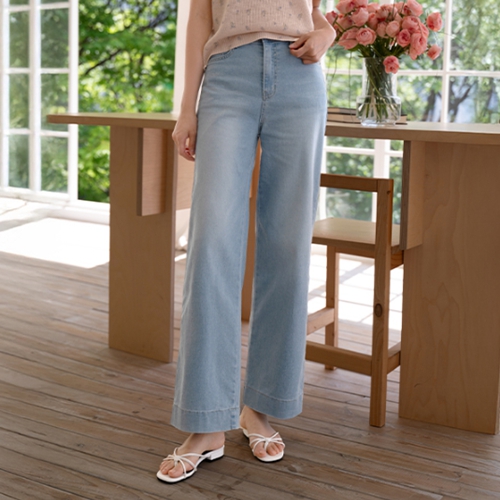 Mew Inbanding Span Denim Pants