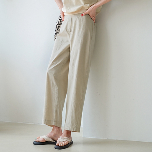 Rustling Baggy Back Banding Pants
