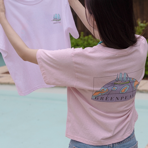 Peace Printing Short-sleeve T-shirt