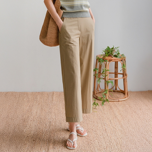 Rustling Ice Banding Capri Pants