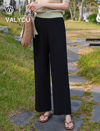 [Over 70,000 cumulative sales]Kku-ahn-kku Banding Pants (Cooling) Korea