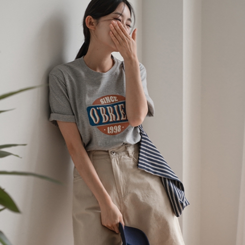 [Special Sale] Briain Printing Short-sleeve T-shirt