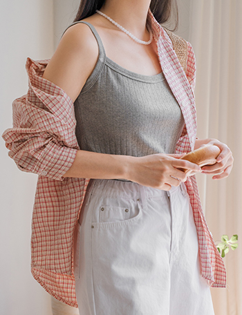 Coi Punching Sleeveless shirts Korea