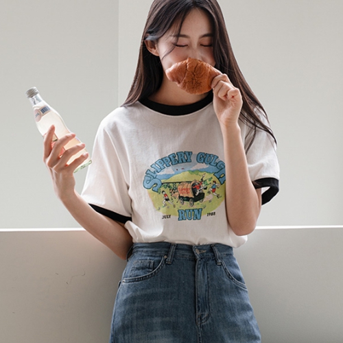 [Special Sale] Funny Ringer T-shirt