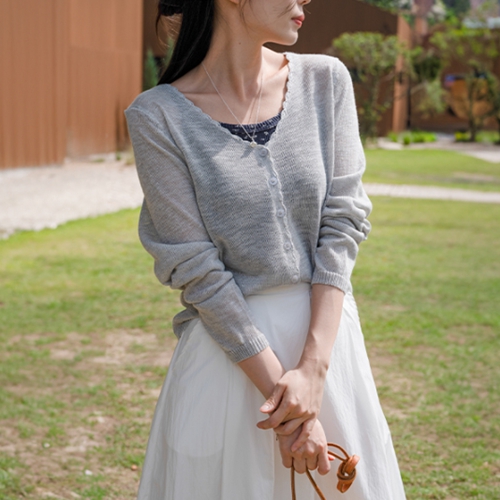 Wayby Knitting V Cardigan