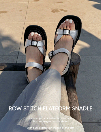 로우 stitch 플랫폼 Sandals Korea