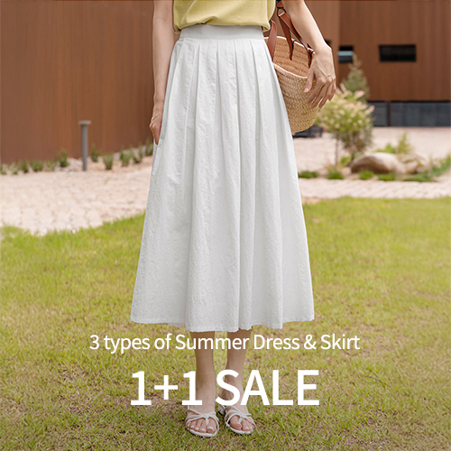 [1+1] 지금 가장 인기! Summer Dress&Skirt 3종