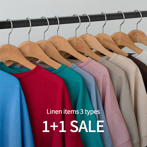 [1+1] Linen items 3 types