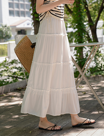Love Me Silky Cancan Skirt Korea