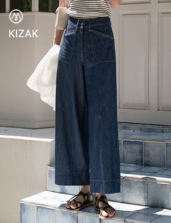 Perfect Pants 112ver (Diagonal Pocket Capri Wide) Korea