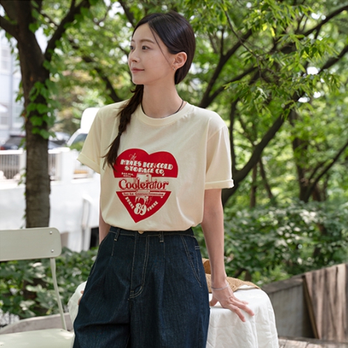 Ice Heart Short-sleeve T-shirt