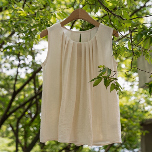 Irvine Pintuck Blouse