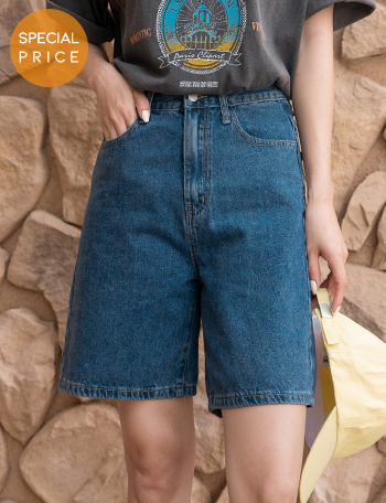 [Special Sale] light Denim Shorts Korea
