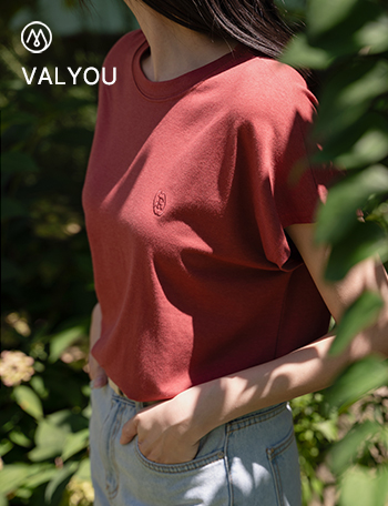 [valyou] Soft Span Short-sleeve T-shirt Korea