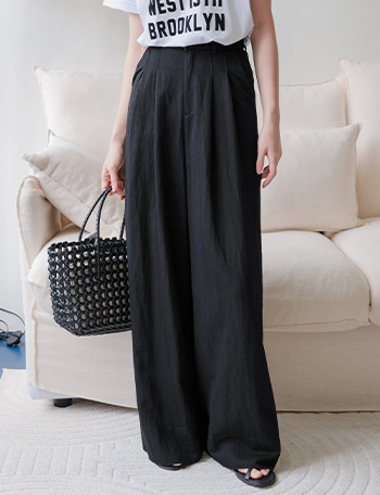 Cool Banding Wide Slacks Korea