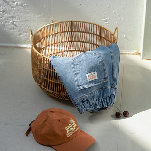 Patch Back Banding Bermuda Pants