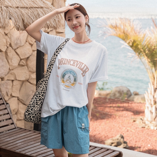 Pigment French Short-sleeve T-shirt
