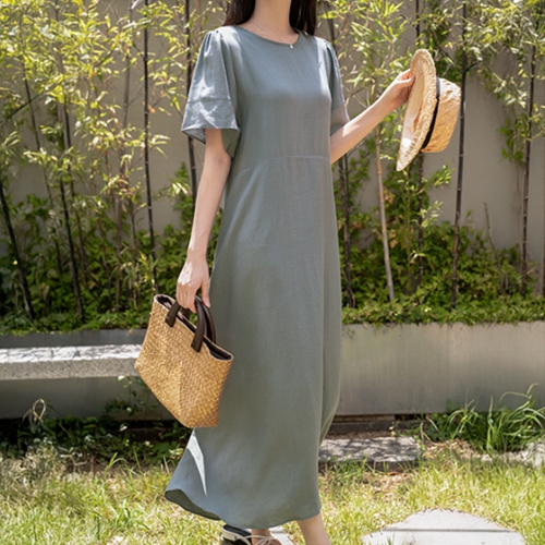 Coy Round Sleeve Dress