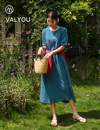 [valyou] Renew Summer Seersucker Dress Korea