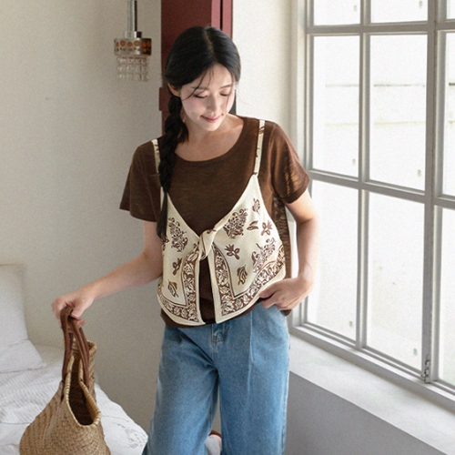 Bandana Layered Knitwear