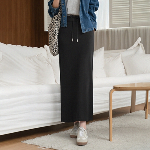 Slim Strap clean Skirt
