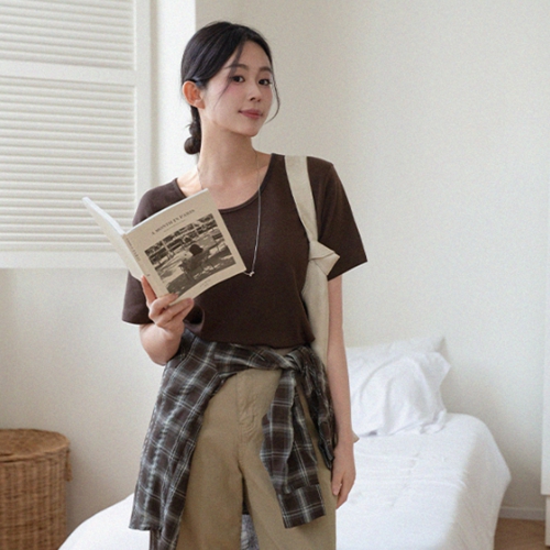 Soft Modal UV Short-sleeve T-shirt