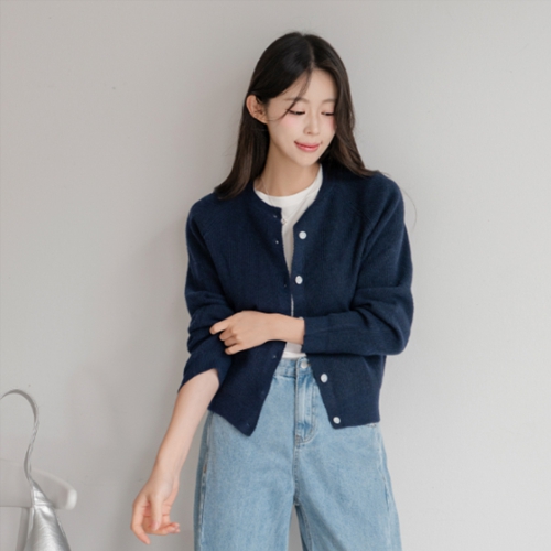 Mohe Raglan Knitwear Cardigan