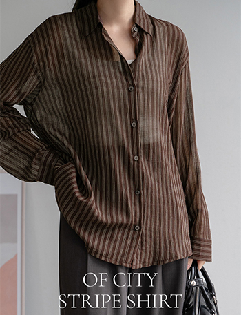 Of City Stripe Shirt Korea
