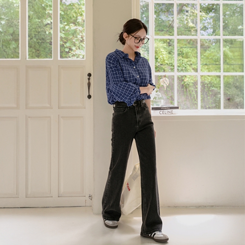 Basic Span Denim Pants