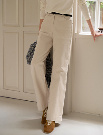 Corn Span Back Back Banding Pants Korea