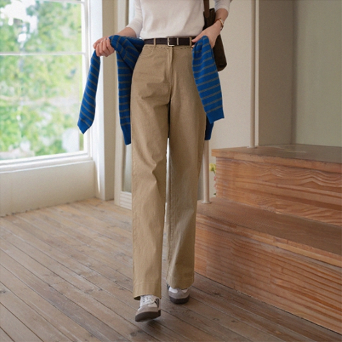 Corn Span Back Back Banding Pants