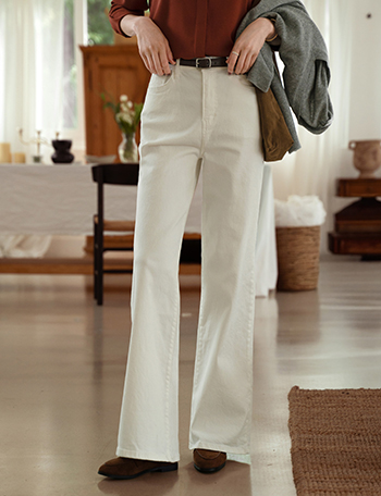 Magic Span Simple Wide Pants Korea