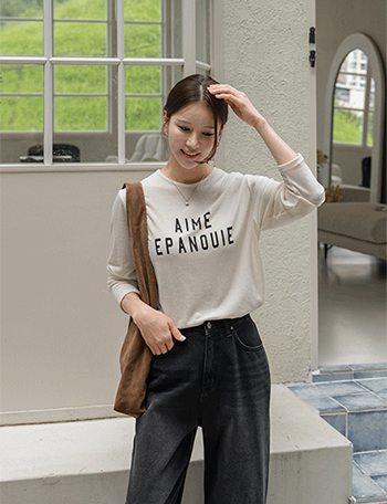 Amy Stretchy Span T-shirt Korea