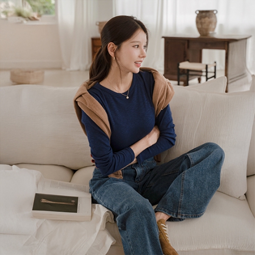 Everyday Modal Corrugated T-shirt