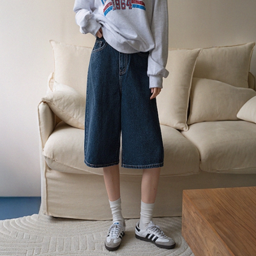 Mute Denim Bermuda Pants