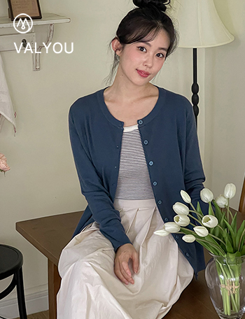[valyou] Soft Touch Round Cardigan (Autumn) Korea