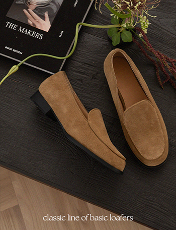 Classic line Cowhide Loafers Korea