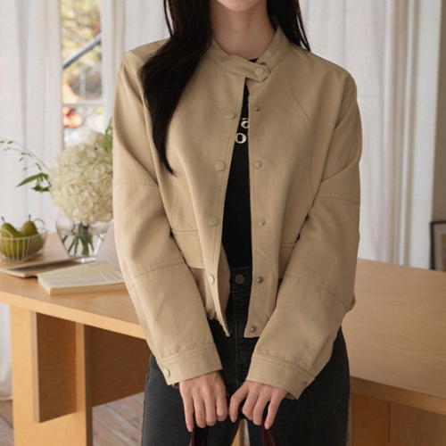 [Special Sale] Vine China Neck Button Short Jacket