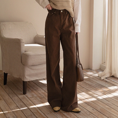 Carpenter Cotton Wide Pants